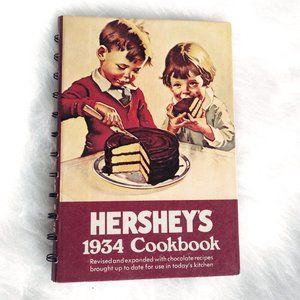 Hershey's 1934 Cookbook Chocolate Recipes Nostalgia + Bonus